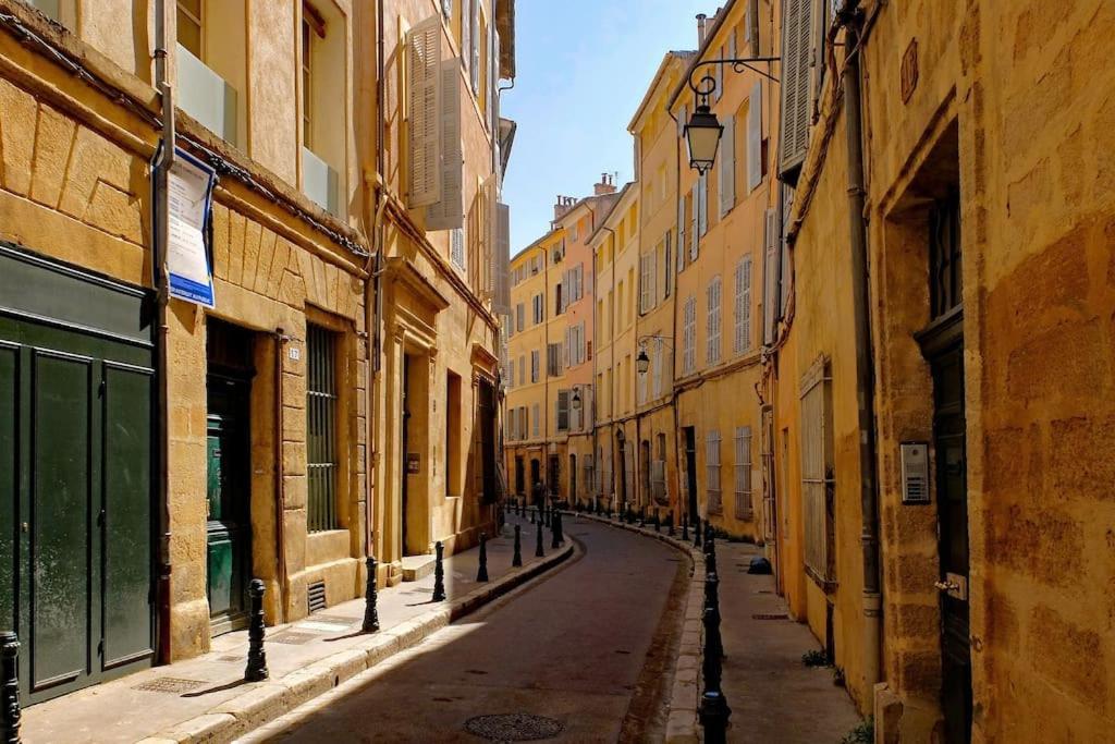 Triplex Les Cordeliers - Climatisation Apartamento Aix-en-Provence Exterior foto